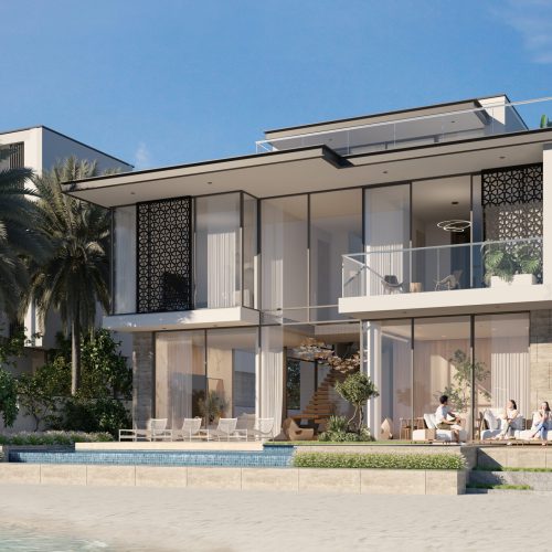 02-BV-A Rendering - Exterior Beach-side