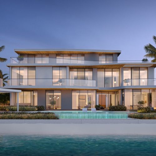 02-SV-A Rendering - Exterior Beach-side